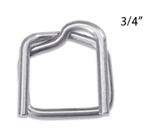 3/4&quot; Heavy Duty Metal Buckle
for Plastic Strapping
(1000/Bx)