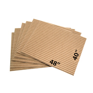 40&quot; x 48&quot; Corrugated Sheets - 300/Pallet 