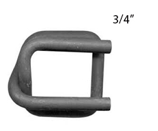 3/4&quot; Phospated Buckles for
Woven Polyester Strapping
(1000/Cs)