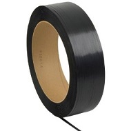 1/2&quot; x 7200&#39; Black Polypropylene Strapping,
