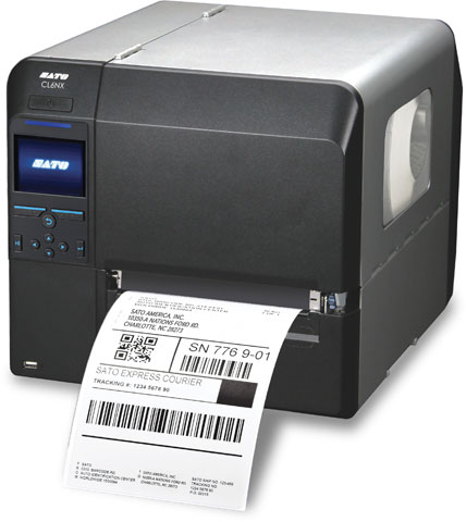 Sato CL608NX Barcode Label Printer with