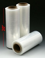 20&quot; 75 Gauge Cast Stretch Film, 2 Sided Cling -