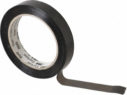3/8&quot; X 110M (60Y) MOPP Black Strapping Tape #176 (192