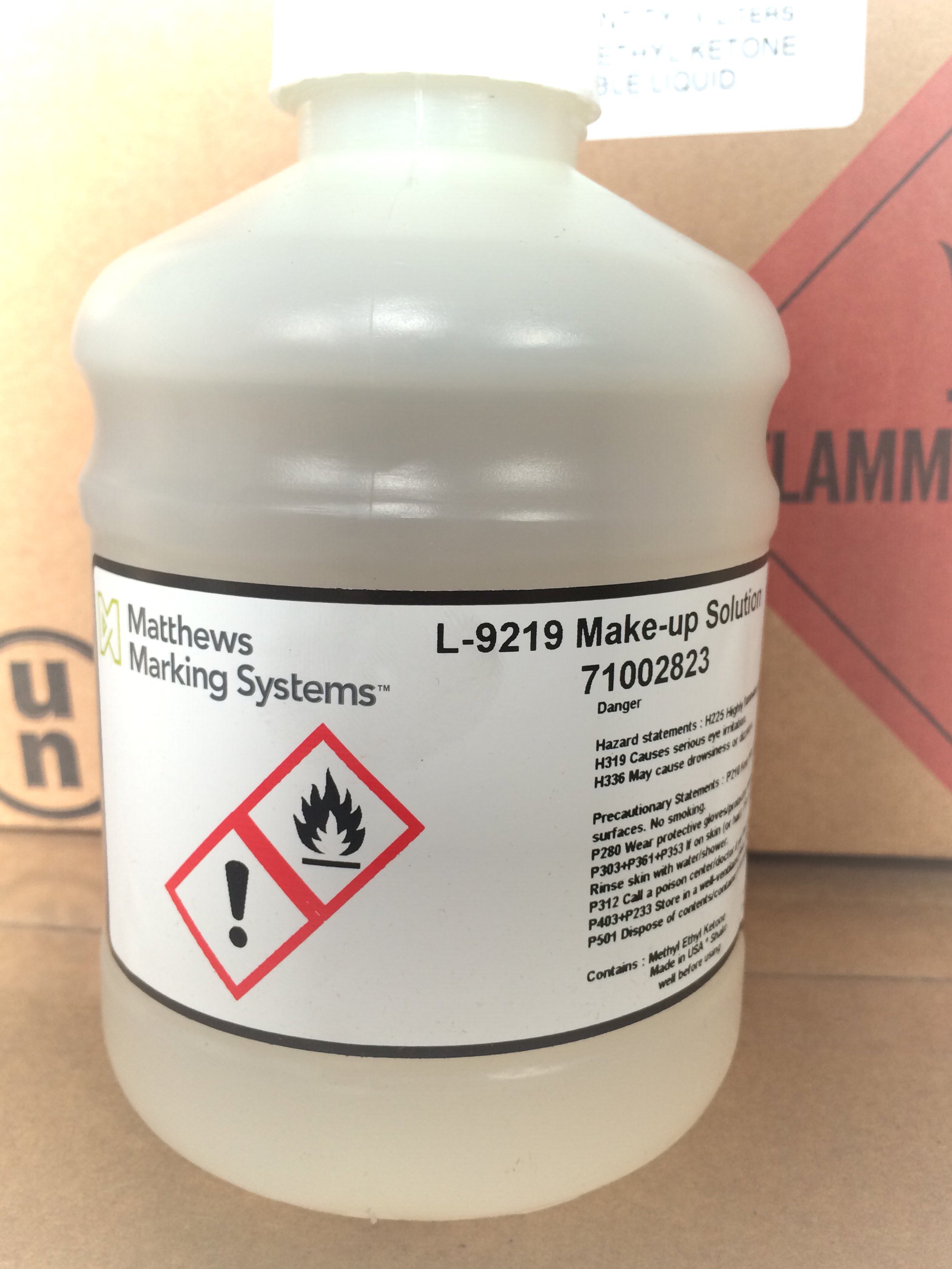 *L-9219 Make Up Solution 6 Half Liters/Case - HZ
