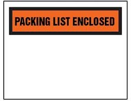 4 1/2&quot; X 5 1/2&quot; Packing List Envelopes (1000/Cs)