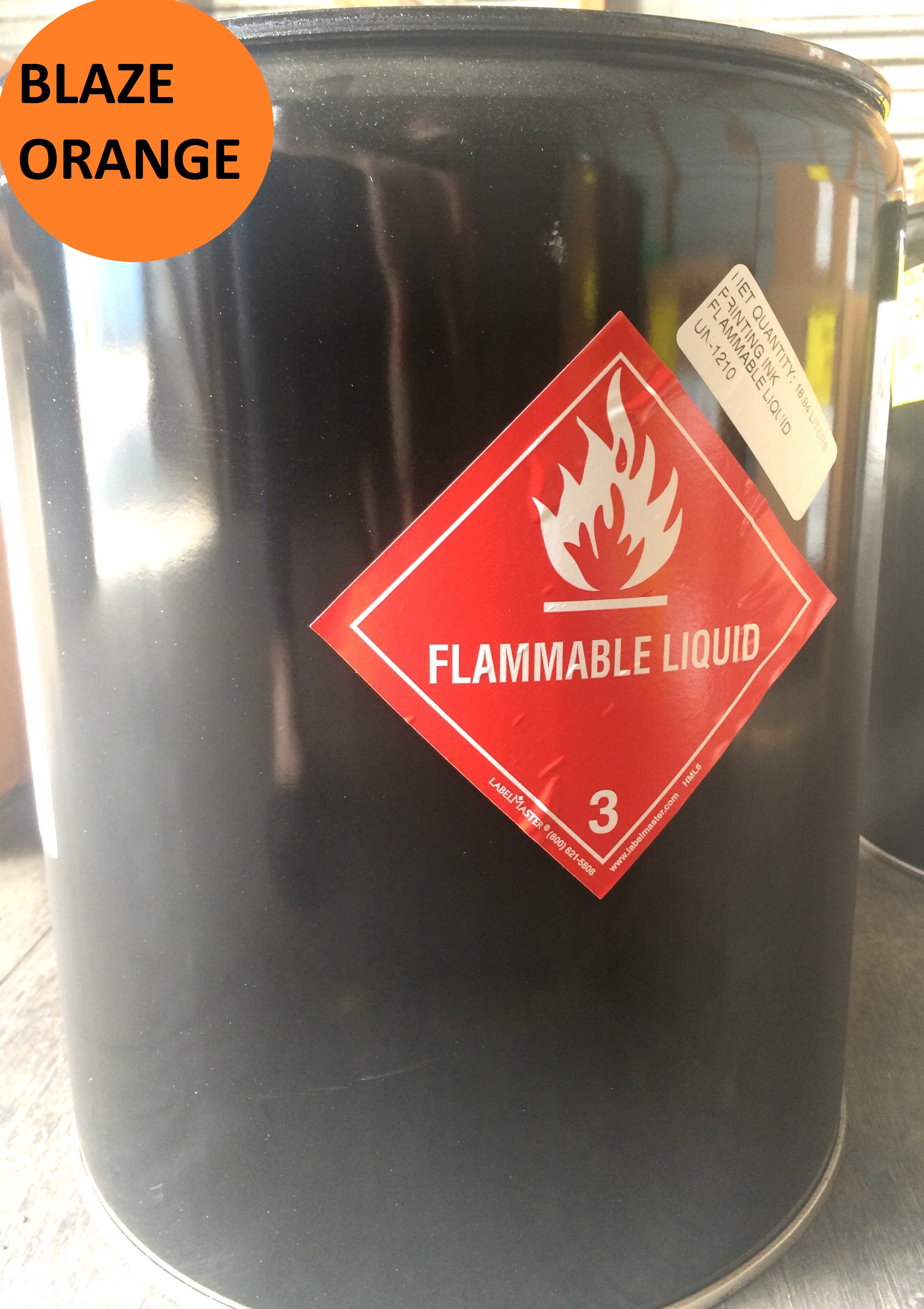 Blaze Orange Ink - 5 Gallon (#71012012) - HZ