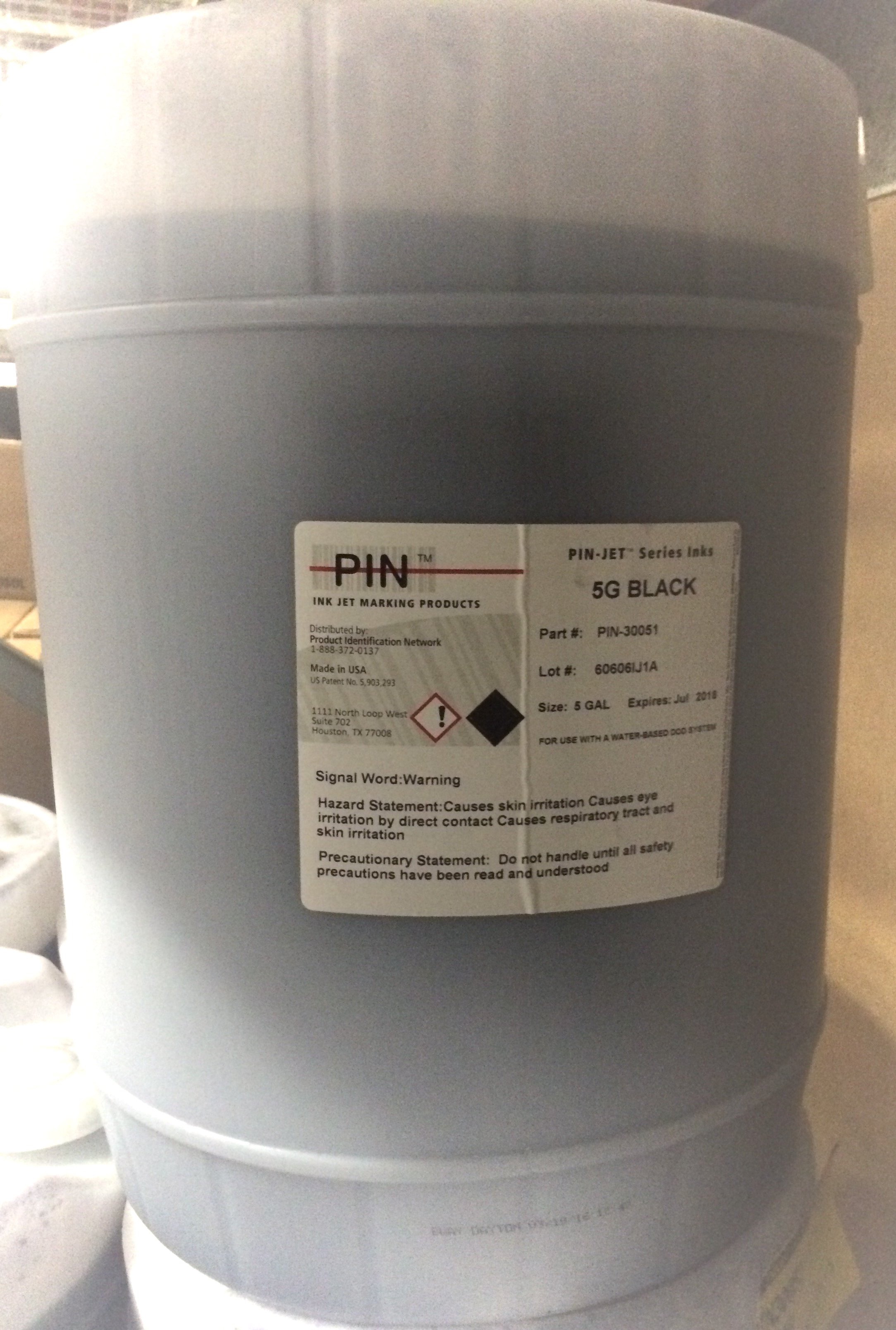 PIN Porous Cleaning Solvent - 5 Gallon Container
