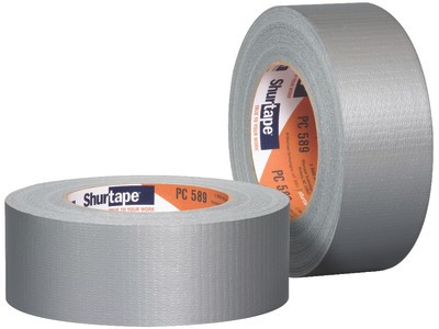 2&quot; X 55m Silver Duct Tape, 7 Mil - 24 Rolls/Case *Sold By
