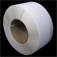 1/2&quot; x 9900&#39; White Polypropylene Strapping, 